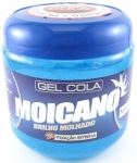 Gel Cola Moicano Megafix Azul 500 g