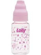 Mamadeira Lolly Nenny 150 ml Ref 1460 Rosa Bister
