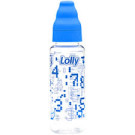 Mamadeira Lolly Tipo Decorada 240 ml Ref 1370 Azul (saquinho)