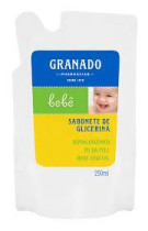 Sabonete Líquido Granado Glicerina Bebê Refil Tradicional 250 ml
