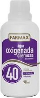 Água Oxigenada Farmax Cremosa 40 Vol 90 ml