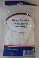 Touca Plastica S Clara Desc. Banho c/ 6