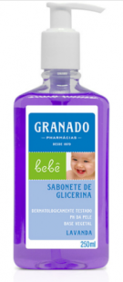 Sabonete Líquido Granado Glicerina Bebê Lavanda 250 ml