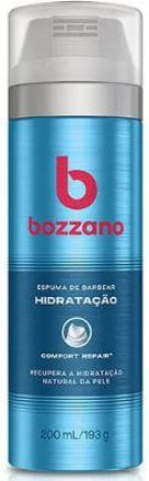 Espuma de Barbear Bozzano Hidratação 200 ml