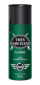 Desodorante Tres Marchand Spray Tradicional 90 ml