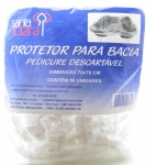 Protetor para Bacia Pedicure Santa Clara c/ 50 un