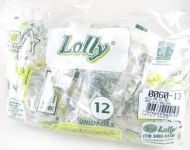 Bico Lolly Baby Silicone Bicão Pacote 12 un rf 60
