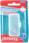 Refil Bitufo Interdental Cilíndrico c/ 6 un