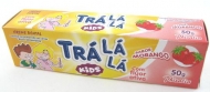 Creme Dental Tra-la-lá Fluor Morango 50 g