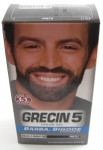Grecin 5 Barba/Bigode Preto