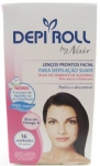 Depi Roll Folhas Prontas Facial Algodão 8 Pares