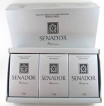 Estojo Sabonete Senador Platinum 130 g c/ 3 un