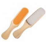 Lixa Pés Fupi Madeira Concavo + Pedra Pomes