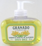 Sabonete Líquido Granado Glicerina Erva Doce 200ml