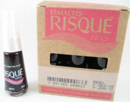 Esmalte Risqué Cremoso Rebu cx 6 un