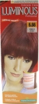 Tintura Luminous Profissional + Emulsão 6.66 Vermelho Int