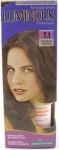 Tintura Luminous Profissional + Emulsão 7.1 Louro Nat Acinz