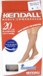 Meia Curta Kendall Med Comp s/ Pont Mel G 20 mm 