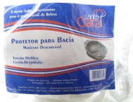 Protetor Bacia Manicure Descartável Santa Clara c/ 50 un