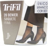 Meia Trifil Soquete T.Único Branca