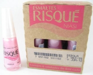 Esmalte Risqué Cint Pérola cx 6 un