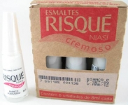 Esmalte Risqué Cremoso Bianco Purissimo cx 6 un