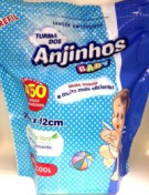 Lenços Umedecidos Anjinhos Baby Refil Meninos 450 Fl
