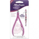 Alicate Cutícula Merheje Rosa c/ Pinça Decorada
