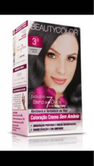 Tintura Beauty Color Tonalizante s/ Amônia 3.0 Castanho Escuro