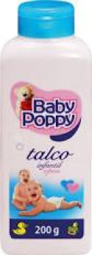 Talco Infantil Baby Poppy 200 g 
