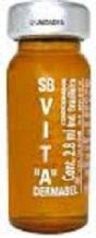 Ampola Dermabel Vitamina A  2,8 ml c/ 25 un