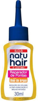 Reparador de Pontas Natuhair Sos Óleo de Argan 30 ml