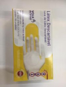 Luva Látex Procedimento Volk Média c/ 100 un