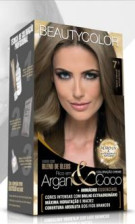 Tintura Beauty Color Kit 7.1 Louro Natural Acinzentado
