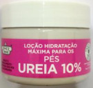 Loção Hidratante Max Flores Vegetais Uréia 10% Pés Pote 250 g