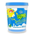 Shampoo + Condicionador Aquakids 2 em 1 Slime Azul 200g