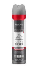 Desodorante Above Aerosol Shiny Silver 150 ml
