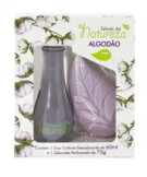 Estojo Seivas da Natureza Colônia 60 ml + Sabonete 75 g Algodão