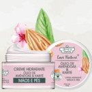 Creme Flores Vegetais Mãos Pés Amêndoas e Karite 250 g