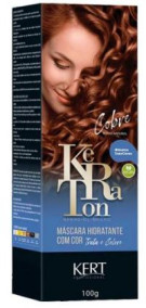 Keraton Banho Brilho Cobre Ruivo Natural 100 g