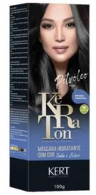 Keraton Banho Brilho Petróleo/Preto 100 g