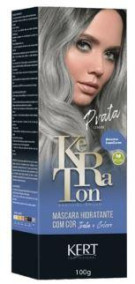 Keraton Banho Brilho Prata/Cendre 100 g
