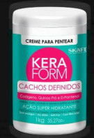 Creme Pentear Keraform Cachos Definidos 1 KG