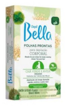 Depil Bella Folhas Prontas Corpo Chá Verde 8 pares