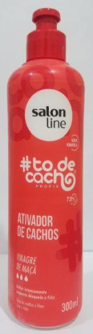 Salon Line Ativador Cachos Tô Cachos Vinagre de Maçã 300 ml