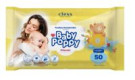 Toalha Umedecida Baby Poppy Basic 50 un