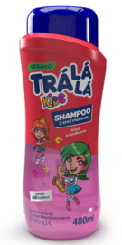 Shampoo Tra-Lá-Lá Kids 480 ml 2 em 1 Meninas