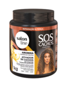Salon Line Ativador Cachos Arginina 1 kg