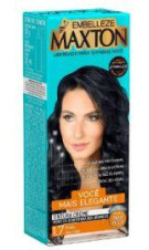 Tintura Maxton Kit Prático 1.7 Preto Azulado