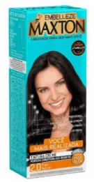 Tintura Maxton Kit Prático 2.0 Preto Natural